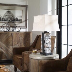 Uttermost Kodiak Stacked Stone Lamp 27806-1 mississauga