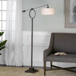 Uttermost Levisa Brushed Bronze Floor Lamp 28082-1 winnipeg