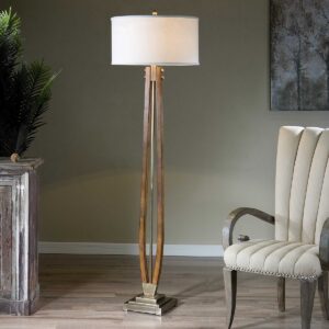 Uttermost Boydton Burnished Wood Floor Lamp 28105 edmonton