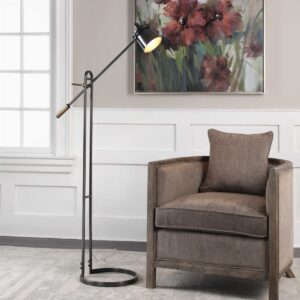 Uttermost Chisum Dark Bronze Floor Lamp 28122-1 ottawa