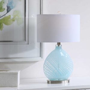 Uttermost Aquata Glass Table Lamp 28281-1 fredericton