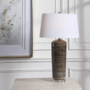 Uttermost Ebon Charcoal Table Lamp 28377-1 winnipeg