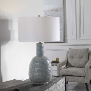 Uttermost Delta Light Aqua Table Lamp 28384-1 mississauga