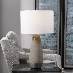 Uttermost Volterra Taupe-Gray Table Lamp 28394-1 montreal
