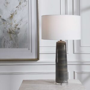 Uttermost Seurat Charcoal Table Lamp 28413 halifax