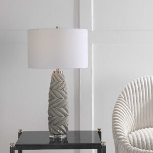 Uttermost Kari Light Gray Table Lamp 28417-1 mississauga