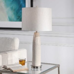 Uttermost Delgado Light Gray Table Lamp 28438 quebec city