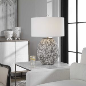 Uttermost Cyprien Gray White Table Lamp 28448-1 mississauga