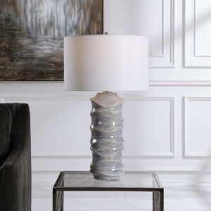 Uttermost Waves Blue & White Table Lamp 28467 halifax