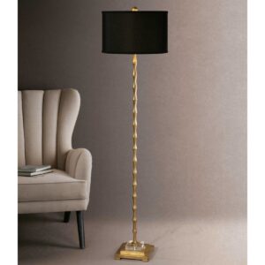 Uttermost Quindici Metal Bamboo Floor Lamp 28598-1 burlington