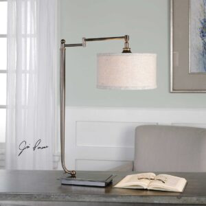 Uttermost Lamine Dark Bronze Desk Lamp 29206-1 oakville