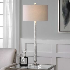 Uttermost Fiona Ribbed Mercury Glass Lamp 29225 guelph