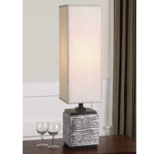 Uttermost Ciriaco Antiqued Silver Buffet Lamp 29282-1 kleinburg