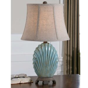Uttermost Seashell Blue Buffet Lamp 29321 burlington