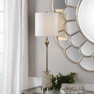 Uttermost Flaviana Antique Brass Buffet Lamp 29367-1 woodbridge