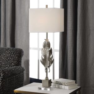 Uttermost Luma Metallic Silver Lamp 29591-1 vancouver