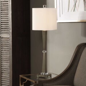 Uttermost Niccolai Antiqued Nickel Lamp 29618-1 fredericton
