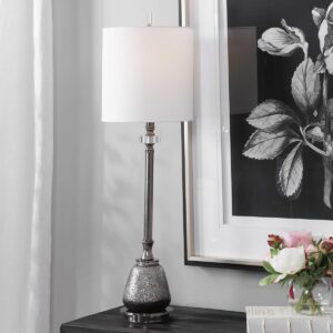 Uttermost Rana Silver Buffet Lamp 29699-1 windsor