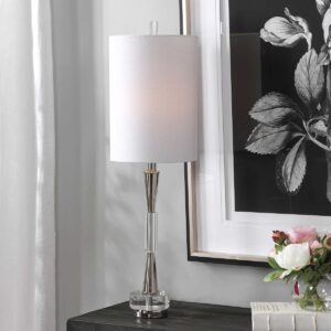 Uttermost Azaria Polished Nickel Buffet Lamp 29734-1 guelph