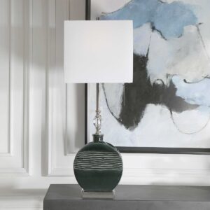 Uttermost Recina Dark Teal Buffet Lamp 29787-1 winnipeg