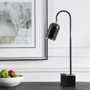 Uttermost Umbra Black Nickel Desk Lamp 29790-1 edmonton