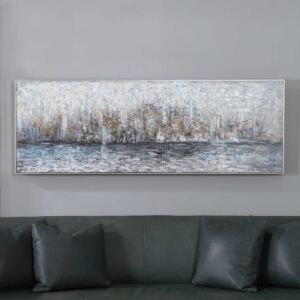 Uttermost City Reflection Hand Painted Canvas 31325 kleinburg