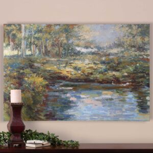 Uttermost Lake James Hand Painted Wall Art 32200 laval