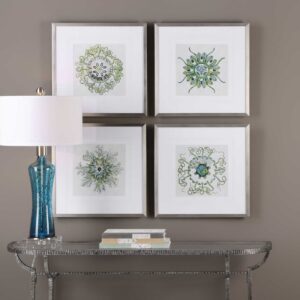 Uttermost Organic Symbols Print Art S/4 33656 REGINA