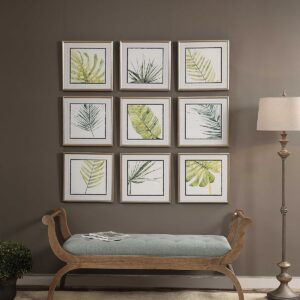 Uttermost Verdant Impressions Leaf Prints S/9 33682 mississauga