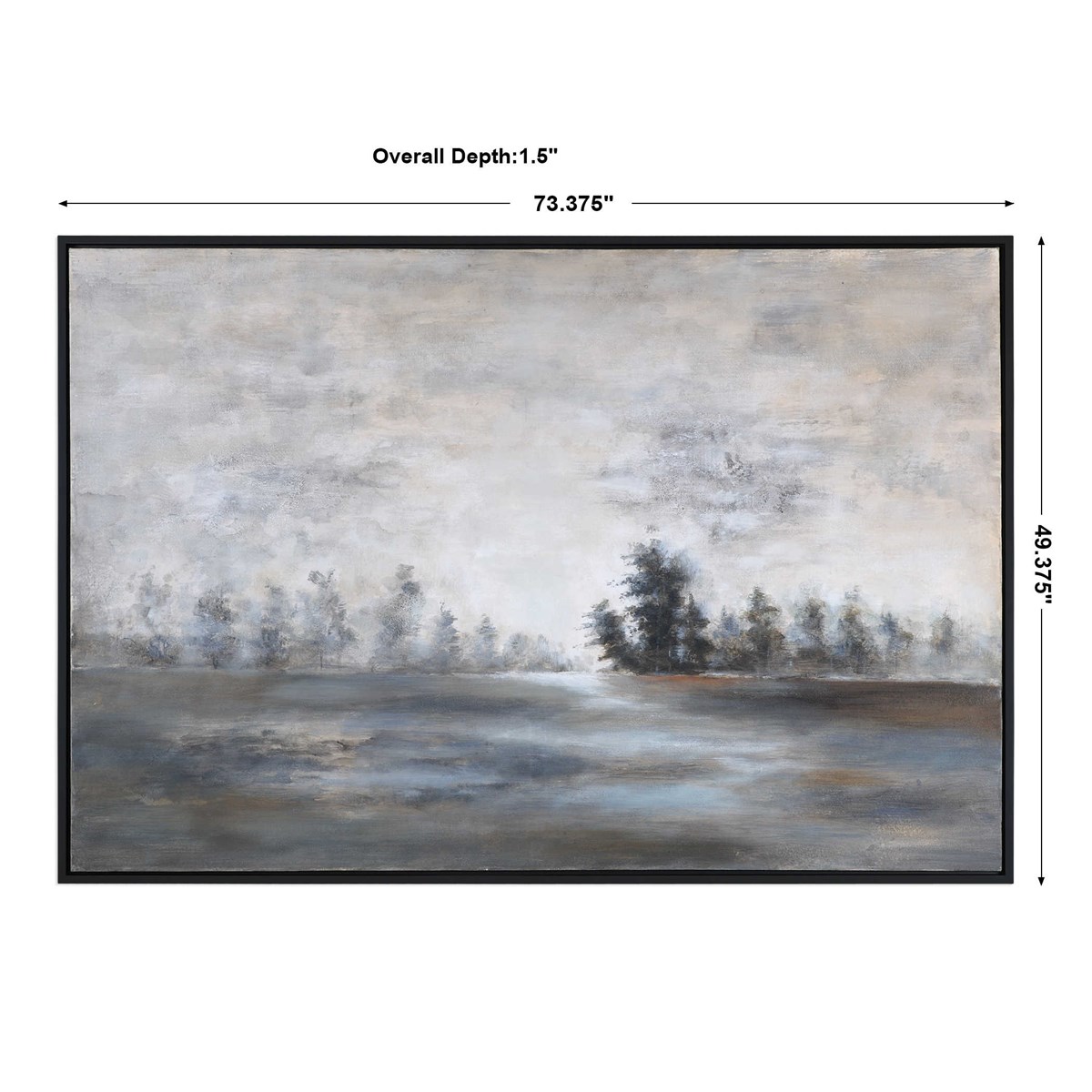 Uttermost Evening Mist Landscape Art 35344 huntsville