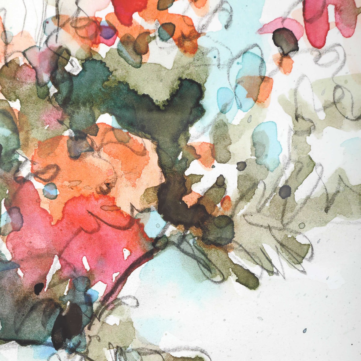 Uttermost Fresh Flowers Watercolor Prints S/2 41619 toronto