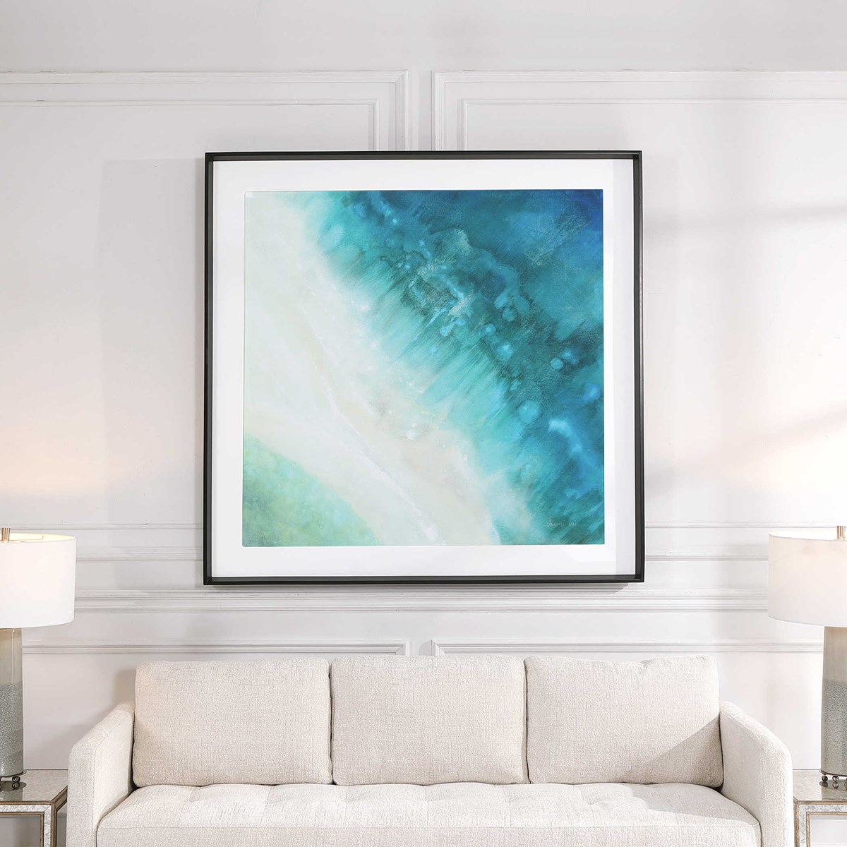 Uttermost Bird's-eye View Coastal Print 41627 kleinburg