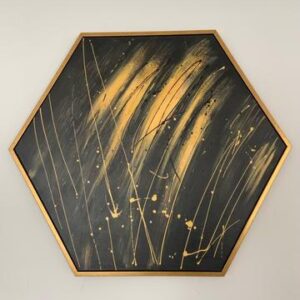 TIJORIS HOME Obsidian Stars Wall Art 2020-107 VAUGHAN
