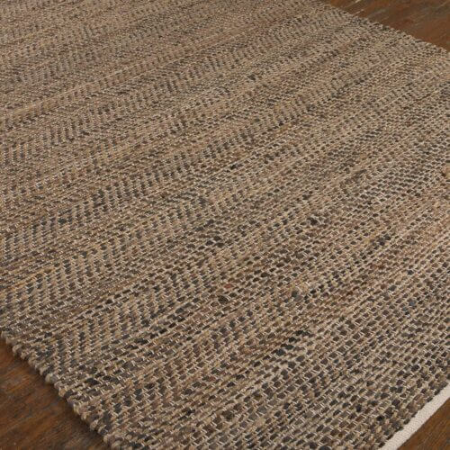 Uttermost Tobais Rescued Leather & Hemp Rug 71001 toronto