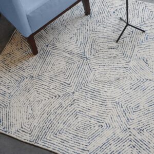 Uttermost Maze Blue Rug 73067 vaughan