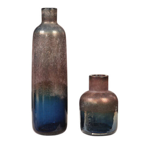 Uttermost Korbin Blue Vases S/2 17521 calgary
