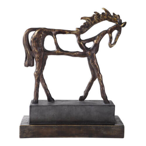 Uttermost Titan Horse Sculpture 17514 windsor