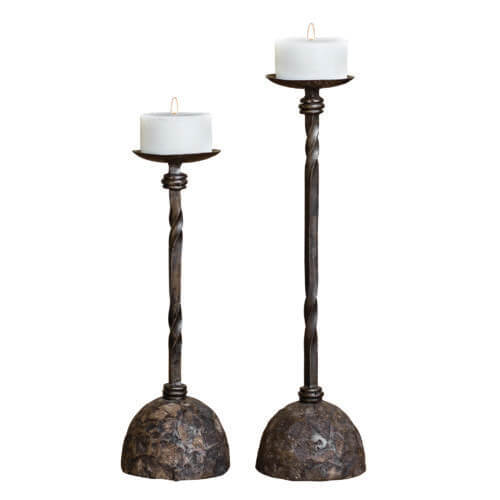 Uttermost Keegan Tall Candleholders, Set/2 17106 kleinburg