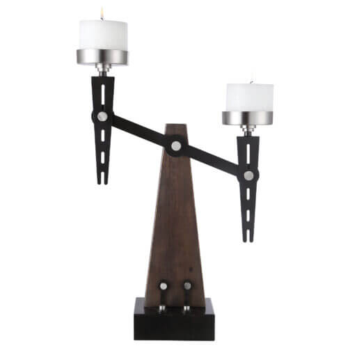 Uttermost Cardiff Industrial Candleholder 17554 quebec city
