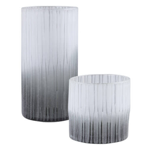 Uttermost Como Etched Glass Vases S/2 17737 barrie
