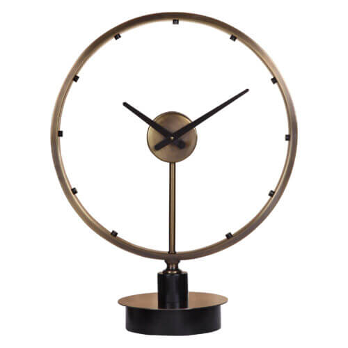 Uttermost Davy Modern Table Clock 06459 Barrie