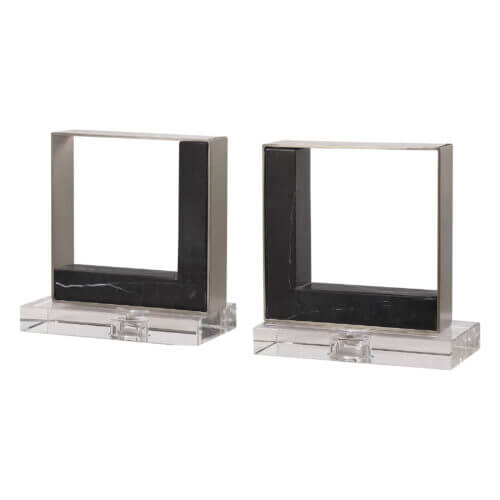 Uttermost Tilman Modern Marble Bookends S/2 17865 nobleton
