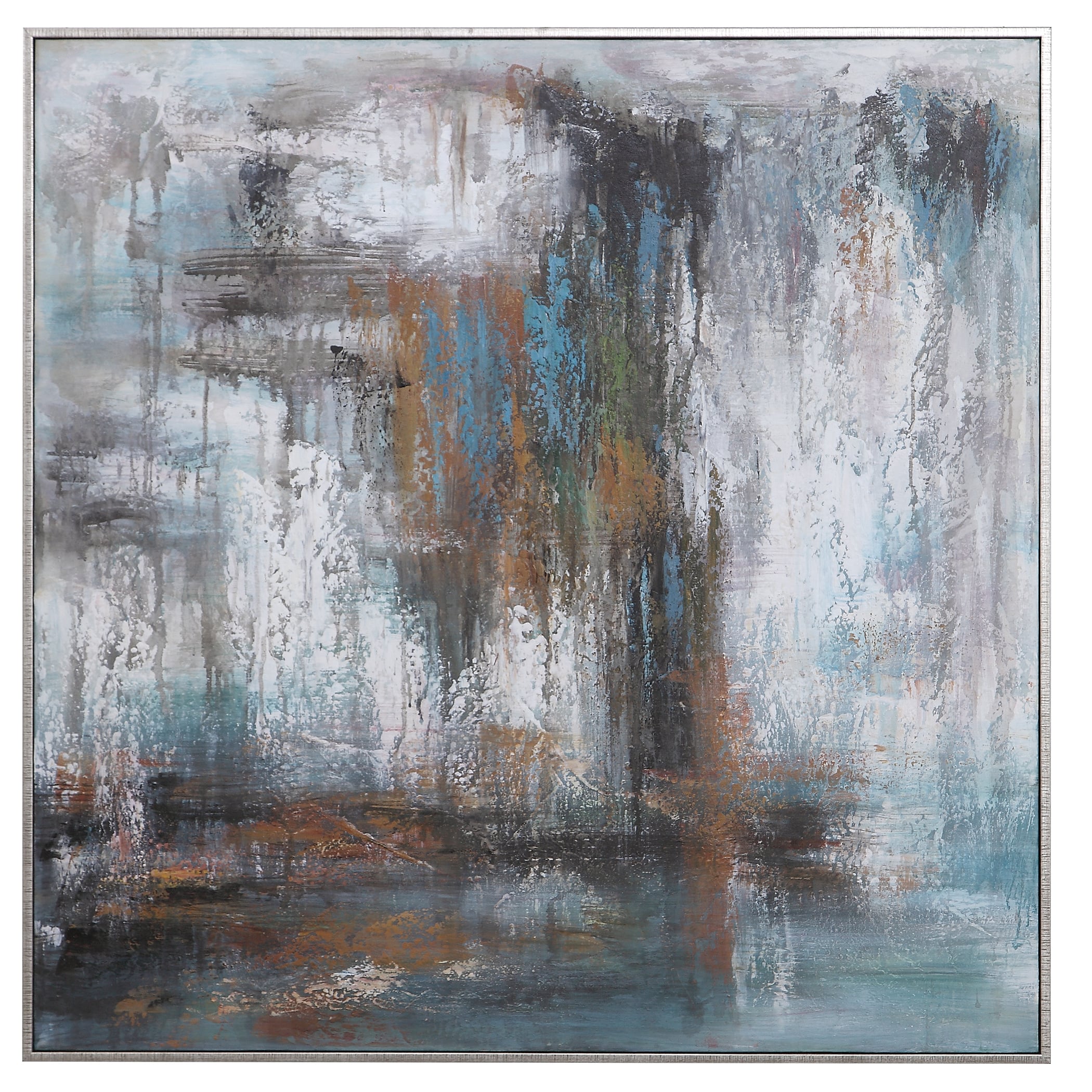 Uttermost Downpour Hand Painted Canvas 32247