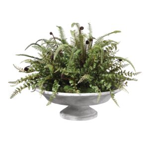 Uttermost Mabry Fern Centerpiece 60157