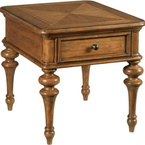 HAMMARY PEARSON RECTANGULAR DRAWER END TABLE 011915 Collingwood