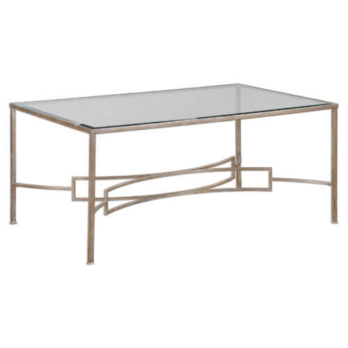 Uttermost Eilinora Silver Coffee Table 24634