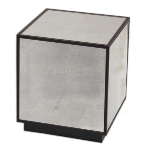 Uttermost Matty Mirrored Cube Table 24091 montreal