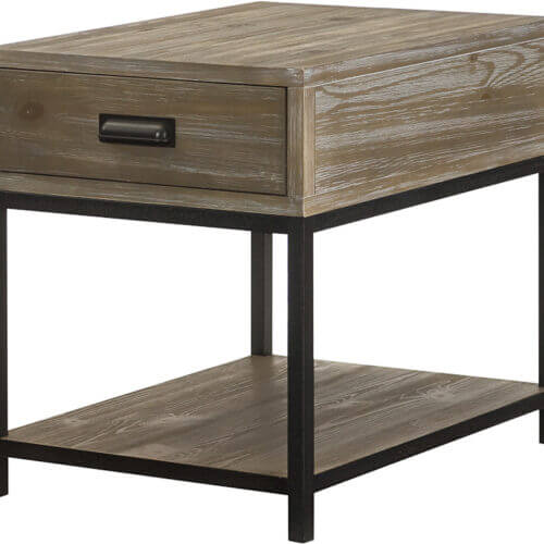 HAMMARY RECTANGULAR DRAWER END TABLE 444915 Vaughan
