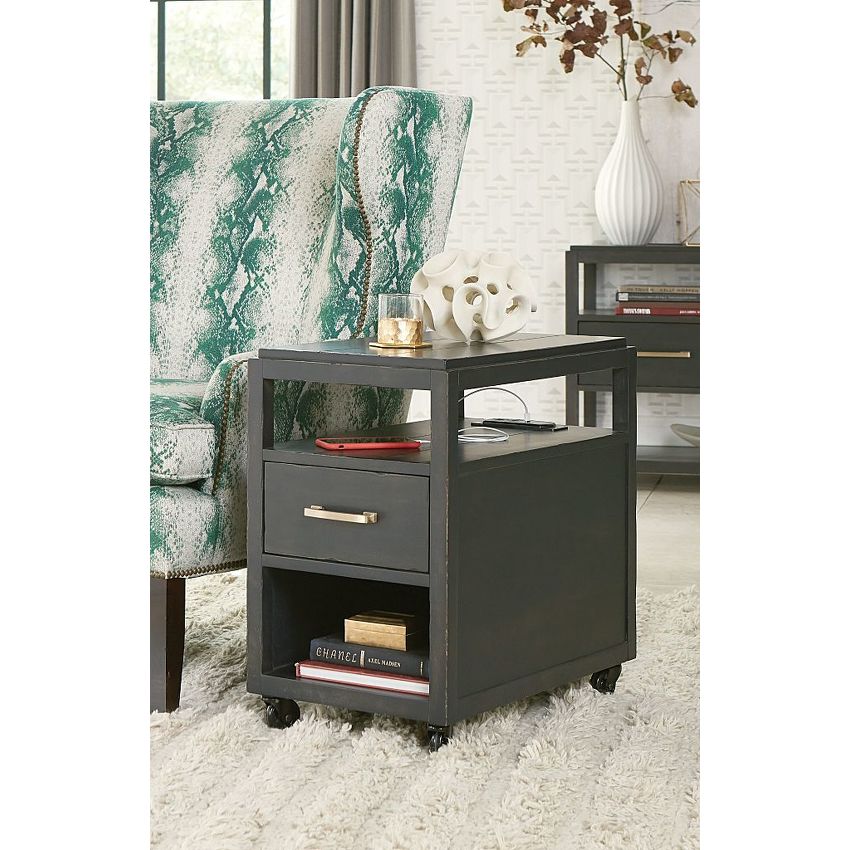 HAMMARY MOBILE CHARGING CHAIRSIDE TABLE 795916 Guelph
