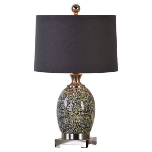 Uttermost Madon Crackled Glass Table Lamp 27161-1